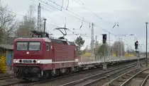 DeltaRail GmbH, Frankfurt (Oder) mit  243 559-2  [NVR-Nummer: 91 80 6143 559-3 D-DELTA] und PKW-Transportzug (leer) Richtung Frankfurt/Oder am 19.11.20 Bf. Berlin Hirschgarten.