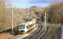 VT 415+432 als RB46 Dettenhausen-Böblingen am 20.11.2020 bei Böblingen Zimmerschlag. 
