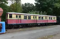ex S-Bahn Berlin 475 003-0 am 14.08.2020 im Eisenbahnmuseum Bochum-Dahlhausen.