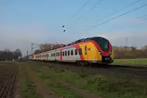 HLB Alstom Coradia Continental ET162+ETxxx am 27.11.20 in Mainz Bischofsheim 