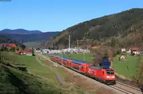 146 221-7  25 Jahre RAB  mit dem RE 4723 (Karlsruhe Hbf-Radolfzell) bei Gutach 26.11.20
