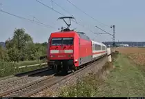 Nachschuss auf 101 109-7 bei Metterzimmern (Bietigheim-Bissingen).

🧰 DB Fernverkehr
🚝 IC 2393 (Linie 62) Frankfurt(Main)Hbf–Stuttgart Hbf [Umleiter]
🚩 Bahnstrecke Bietigheim-Bissingen–Bruchsal (Westbahn (Württemberg) | KBS 770)
🕓 20.9.2020 | 14:13 Uhr