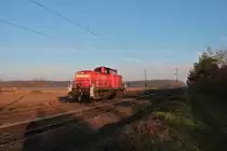 DB Cargo 294 851-1 am 28.11.20 in Babenhausen 