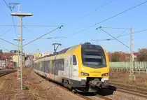 ET 6.09 A als IRE Karlsruhe-Stuttgart am 26.11.2020 in Stuttgart-Zuffenhausen. 