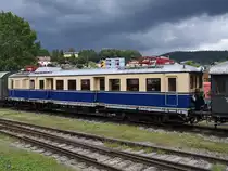 Der Elektrotriebwagen 4041.01 aus dem Jahr 1929 ist der ältester Elektrotriebwagen Österreichs und macht äußerlich einen hervorragenden Eindruck. (Lokpark Ampflwang, August 2020)
