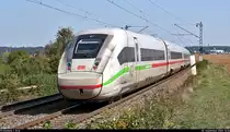 Nachschuss auf 812 008-1 (Tz 9008) bei Metterzimmern (Bietigheim-Bissingen).

🧰 DB Fernverkehr
🚝 ICE 517 (Linie 42) Dortmund Hbf–Stuttgart Hbf [Umleiter]
🚩 Bahnstrecke Bietigheim-Bissingen–Bruchsal (Westbahn (Württemberg) | KBS 770)
🕓 20.9.2020 | 14:36 Uhr