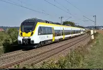 8442 311 und 8442 818 (Bombardier Talent 2) sind unterwegs bei Metterzimmern (Bietigheim-Bissingen).

🧰 Abellio Rail Baden-Württemberg GmbH
🚝 RB 19518 (RB17a) Stuttgart Hbf–Pforzheim Hbf bzw. RE 19618 (RE17b) Stuttgart Hbf–Heidelberg Hbf
🚩 Bahnstrecke Bietigheim-Bissingen–Bruchsal (Westbahn (Württemberg) | KBS 770)
🕓 20.9.2020 | 15:03 Uhr