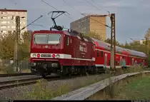 Nachschuss auf 143 250-9  Ihr Zug, unsere Lok: Miete mich!  in Halle-Nietleben an der Halleschen Straße.

🧰 S-Bahn Mitteldeutschland (DB Regio Südost)
🚝 S 37757 (S7) Halle-Nietleben–Halle(Saale)Hbf
🚩 Bahnstrecke Merseburg–Halle-Nietleben (KBS 588)
🕓 24.9.2020 | 18:24 Uhr