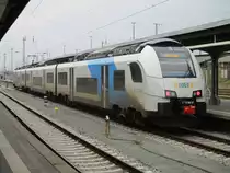 ODEG 4746 801 auf Gleis 5,am 07.Dezember 2020,im Stralsunder Hbf.