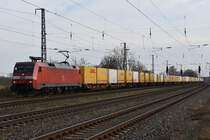 06.12.2020 | Saarmund | Güterzug Richtung Seddin | BR 152 (152 125-1)  91 80 6152 125-1  |