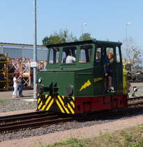ASF  Das Grüne  am 31.08.2019 beim Tag der offenen Tür im DB Werk Dessau.