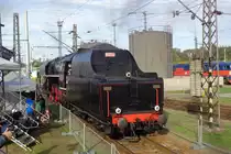 Gräfin 475 179 rollt leise ins Bw von Ceske Budejovice ein am 22 September 2018.