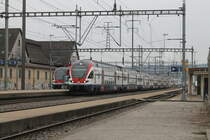 RABe 511 009 (und knapp sichtbar der RABe 511 002 ''Stadt Zürich) am 29.11.2020 in Oberwinterthur unterwegs als S11