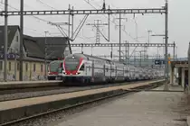 RABe 511 009 (und knapp sichtbar der RABe 511 002 ''Stadt Zürich) am 29.11.2020 in Oberwinterthur unterwegs als S11
