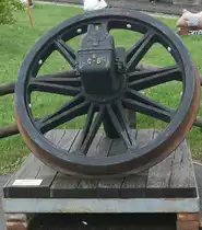 Impressionen aus dem Sommerurlaub 2020: Ein Ausstellungsstück im Swiss Vapeur Parc.

Bouveret, 16.07.2020
