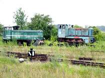 Die LYd2 und die V10c stehen habe ich schon voriges jahr an selber Stelle fotografiert, M�geln 28.07.07