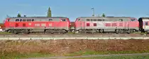 218 430-7 und 218 403-4 mit dem EC 196, München - Zürich am 27.11.2020 in Hergatz.