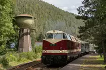 Sonderzug mit 118 757-4 - Sitzendorf-Unterweißbach 23.08.20