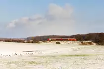 642 203/703 als RB Hessental-Öhringen am 09.01.2021 bei Kupfer.