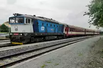 CD 750 706 hält am 25 Mai 2015 in Praha-Veleslavin.