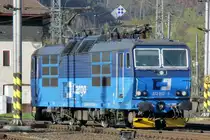 Soloauftritt für 372 012 in Decin hl.n. am 6 April 2017.