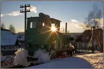 Winter auf der GGB 

Mit den letzten Sonnenstrahlen geht der Tag der VL 3  Anika  zu Ende. 
13.01.2021 
