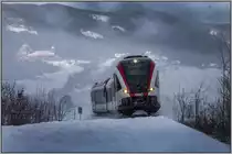 Eine durchgezogenen  Gewitterfront   die in Deutschlandsberg kurze starke Schneeschauer brachte hinterlies zum einen eine flaumige weisse Decke und zum anderen ein Interessantes Lichtspiel der durchbrechenden Sonne. +

14.01.2021 auf der Leibenfelder Höhe. 