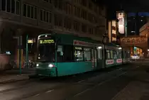 VGF Bombardier Flexity Classic S-Wagen 219 am 23.01.21 in Frankfurt am Main Paulskirche/Römer