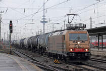 BRLL 185 597-2 unterwegs für HSL in Bremen 22.1.2021