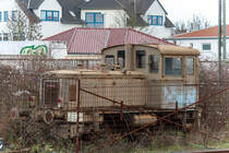 06.01.2021 Diese kleine Deutz steht weiterhin am Bahnhof Riedstadt Goddelau
