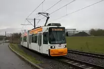 Mainzer Mobilität Adtranz GT6M-ZR Wagen 214 am 23.01.21 als Linie 51