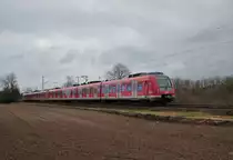 DB S-Bahn Rhein Main 430 127 und 430 xxx in Frankfurt Sindlingen als S1 am 24.01.21