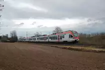 VIAS Stadler Flirt 428 xxx und 428 xxx am 24.01.21 in Frankfurt Sindlingen