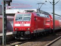 Br 146 124 von Bremen in Hannover Hbf (31.7.2007)