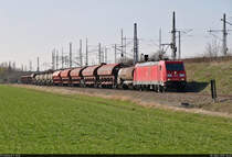 Gemischter Gz mit 185 314-2 unterwegs in Halle (Saale), Zöberitzer Weg, Richtung Delitzsch.

🧰 DB Cargo
🚩 Bahnstrecke Halle–Cottbus (KBS 219)
🕓 30.3.2021 | 15:42 Uhr