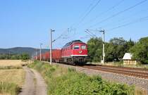 232 690-8 (75912) Saalfeld-Forst zu sehen am 04.07.19 in Etzelbach.