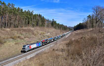 193 994 mit DGS 47142 am 30.03.2021 bei Sinngrün.