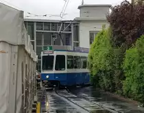 Linie 3 Wagennummer 2019 beim Depot Kalkbreite. Datum: 1. 5. 2021