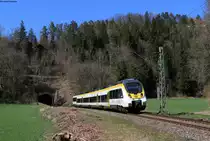 3442 205 als RE 17647 (Stuttgart Hbf-Rottweil) bei Talhausen 25.4.21