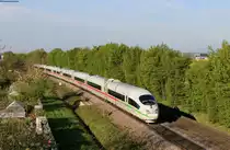 403 012-8  Montabaur  als ICE 202 (Basel SBB-Köln Hbf) bei Offenburg 25.4.21