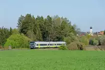 440 417 als ag (Plattling - Neumarkt (Oberpf)) bei Seubersdorf, 23.04.2020