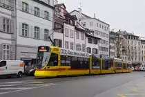 Be 6/10 Tango 169, auf der Linie 11, fährt zur Haltestelle Universitätsspital. Die Aufnahme stammt vom 27.01.2021.