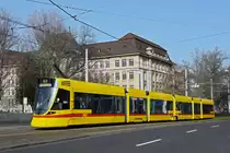 Be 6/10 Tango 189, auf der Linie 10, fährt zur Haltestelle am Bahnhof SBB. Die Aufnahme stammt vom 23.02.2021.