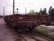 Dieser G�terwagen war am 9.4.04 in Hohenems abgestellt.