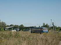 Die Heimatstation der Schienenbuse der PEG (Pritzwalk)