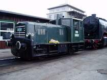 Diesellokomotive 2060.58 der �GEG in Ampflwang am 12.4.2004