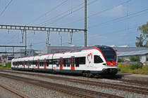 RABe 521 013, auf der S23 fährt beim Bahnhof Rupperswil ein. Die Aufnahme stammt vom 07.09.2021.