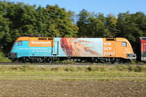 1116 229  Steinbach  aus Salzburg kommend am 15. Oktober 2021 bei Eglharting. 200/sec Verschlusszeit.