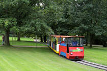 Grugabahn; Lok  Schwarze Lene  // Grugapark in Essen // 15. September 2013