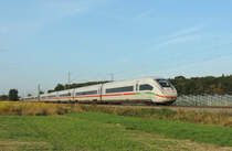 Schutterwald - 01/10/2021 : ICE 77 ven Hamburg Hauptbahnhof nach Zürich.